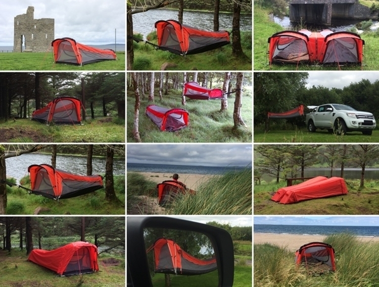 Deuk opbouwen aankleden Crua Hybrid Tent and Hammock